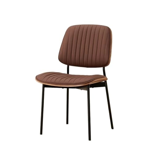 OUTIFUOSSR Italian Style Living Room Home Restaurant Comfortable Back Dining Chairs Light Luxury Bedroom Study Leisure Dressing(Landing)