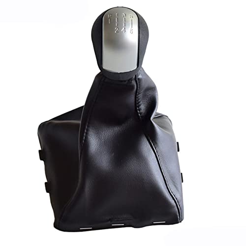 Kakulkomen 6-Gang-Schaltknauf mit Manschette, Manueller Schaltknauf, für Opel Vectra C/Vectra B/Corsa/Astra 2002-2005