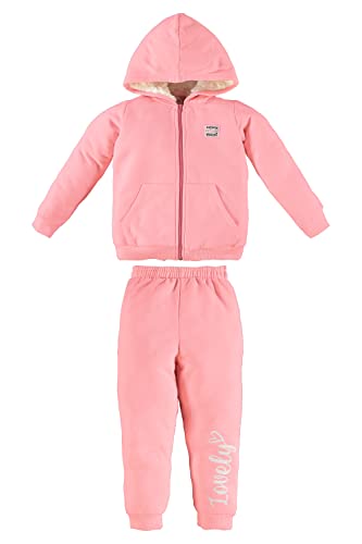 Conjunto de Inverno com Jaqueta e Calça Infantil Up Baby, Rosa, 04