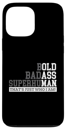 Bold Badass Superhuman - Old Man Dad Grandpa ��� �X�}�z�P�[�X iPhone 13 Pro Max �p