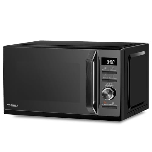 Toshiba Black Microwave 20 Liter Digital 800W Microwave Oven with 1000W Grill, Combination compact...