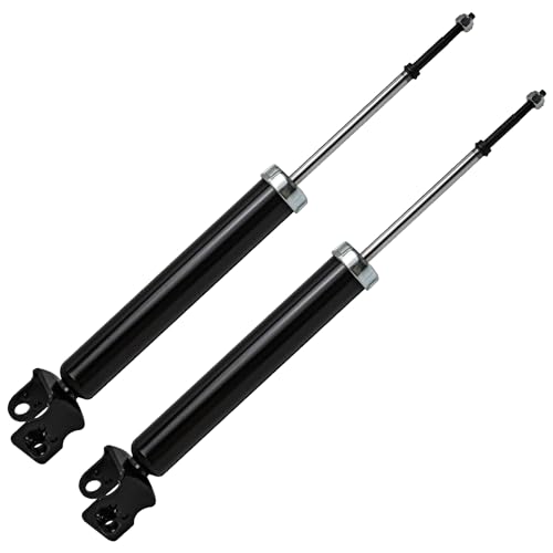 Image of Detroit Axle - Rear 2pc Shock Absorbers for 03-06 INFINITI G35, 03-05 Nissan 350Z, 2 Shock Absorbers Assembly 2003 2004 2005 Replacement