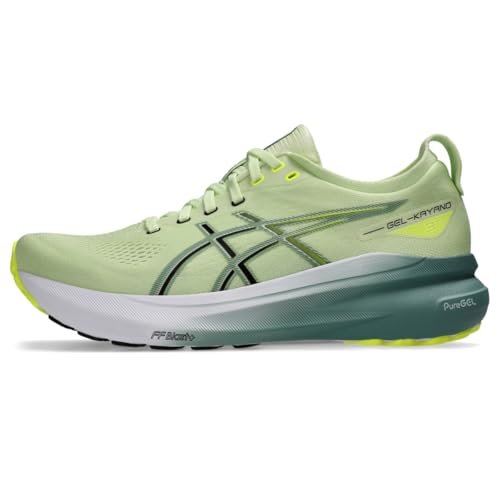 ASICS Men's Gel-Kayano 31 Running Shoes, 9.5, Cool Matcha/Celadon