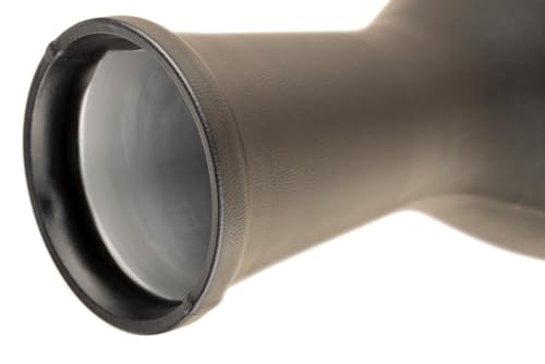 Meinl Percussion Aluminium Bass Doumbek - Große Handtrommel - Kunstleder Fell - Durchmesser 10 Zoll - Aluminium, Schwarz (HE-3200)
