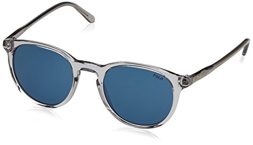 POLO Herren 0PH41101380 Sonnenbrille, Grau (Shiny Semi Trasp...