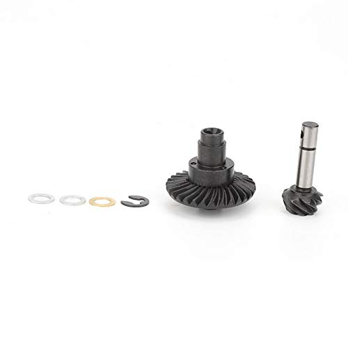 RC Car Gear, 8/30 Reverse Gear Ratio 40 Steel Bevel Gear for Front Axle Driver Available for Axial SCX10 II 90047 90046 RC Model Car