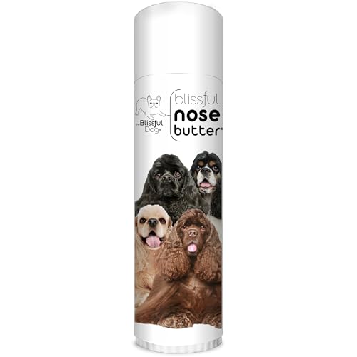 Image of The Blissful Dog Cocker Spaniel Nose Butter, Versatile Dog Nose Balm for Dry Nose, Handcrafted Nose Moisturizer, Easy-to-Apply Dog Essentials, Unscented, 0.50 oz.