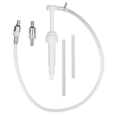 Lower Unit Gear Oil Pump: Transmission Fluid Transfer Extractor Kit Marine Boat Engine Motor Automotive Car Change Can Bottle Filler Differential Lube Liquid Suction Filling Siphon Manual Hand Tool
