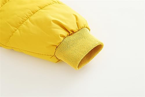 Boys Girls Winter Warm Windproof Padded Warm Coat Zipper Middle Long Hooded Puffer Down Jacket Snowsuit2