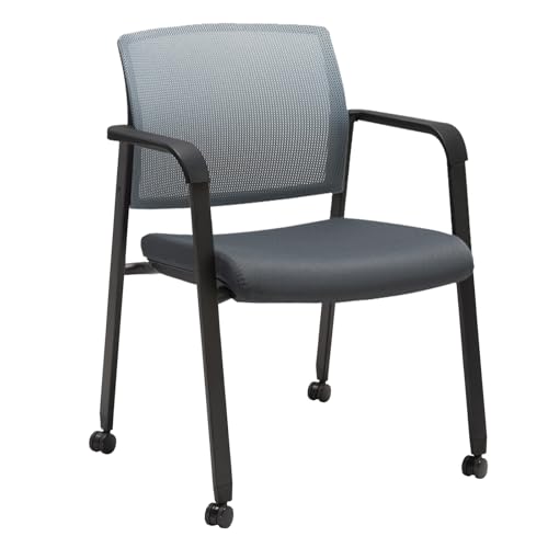 CLATINA Grey Waiting Room Chair