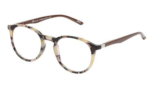 Image of SAV VK Couture Women's EVKB05 Blue Light Reading Glasses & Light Protection - Fashion Frame, Optical Spring Hinge Readers