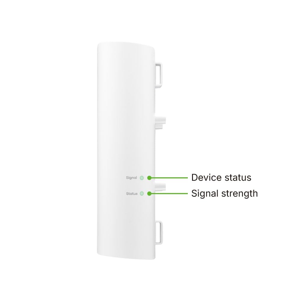 Zyxel Router 5G Esterno Protezione IP55 | Alta Velocità 7 Gbps | LAN PoE 2,5 GbE | Gestione Cloud Nebula | Montaggio su Scrivania, Parete, Finestra o Palo | Resistente alle Intemperie [FWA70]
