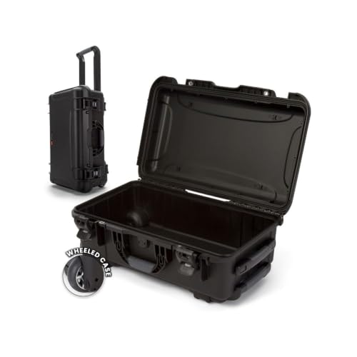 Maleta rígida NANUK 935 con ruedas, negra, 22x14x9 pulg miniatura 1