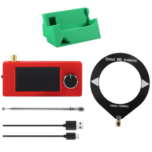 Récepteur radio SI4732 portable bande latérale unique LSB USB avec antenne et support