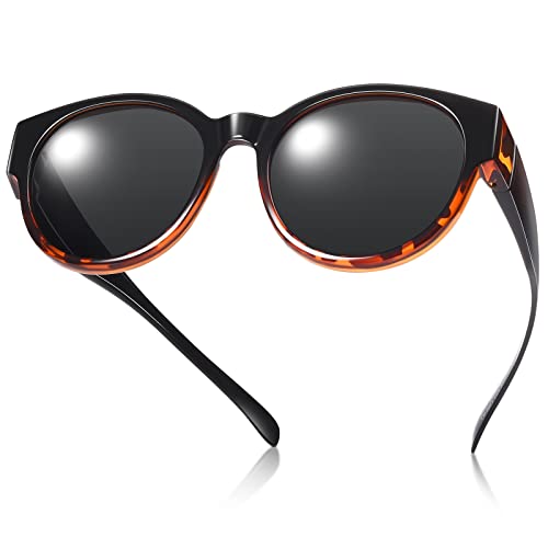 Lunettes de soleil polarisées œil de chat grand format homme et femme
