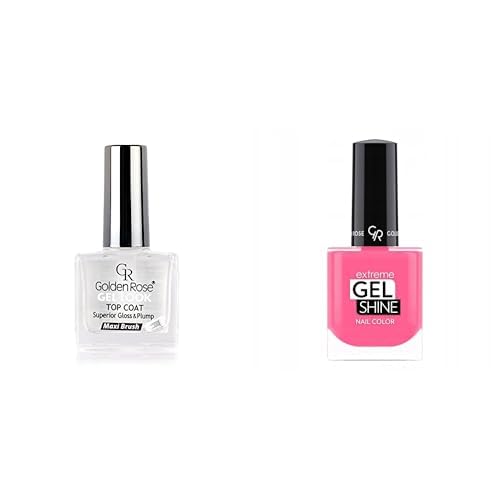Golden Rose Gel Look Top Coat & Oje Seti