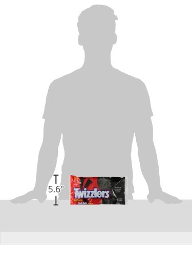 Twizzlers Licorice Candy, Black Licorice, 16 Ounce (Pack Of 12) #TOP4