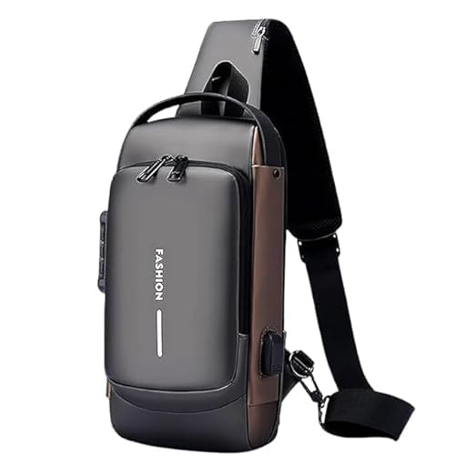 Waterproof Anti-Theft Backpack with Lock College Backpack Cross Body | USB Charging Port – Casual Crossbody and Shoulder Bag for Men and Women-image-31