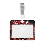 ベビーメタル Babymetal 名札ケース カードホルダー カードケース 名刺入れ 横型 定期入れ 保護ポーチ 吊り下げ名札 ネックストラップ付き 軽量 取り付け簡単 おしゃれ 首掛け オフィス 学校 社員証 展示会 通勤 通学 男女兼用 1枚