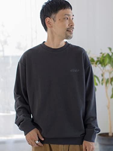 (コーエン) COEN コーエンロゴ刺繍裏毛クルーネックスウェッ