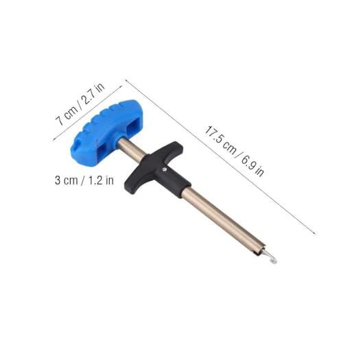Removedor de anzuelos de pesca práctico accesorio extractor de aparejos en T 2