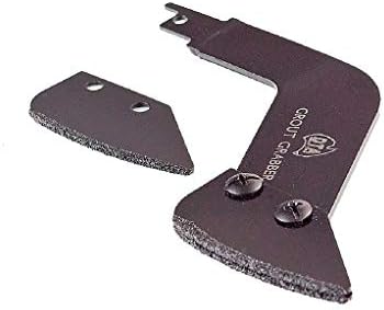 DTA Grout Grabber Remover Adapter for Reciprocating Saw with 2 Blades