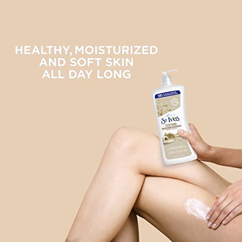 St. Ives Soothing Hand And Body Lotion Moisturizer For Dry Skin Oatmeal And Shea Butter Made With 100 Percent Natural Moisturizers, 21 Fl Oz (Pack Of 4) #TOP4