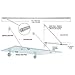 C.R. LAURENCE GAS45BS CRL Brushed Stainless 45" Glass Awning System Connecting Rod for 42" Wide Panels
