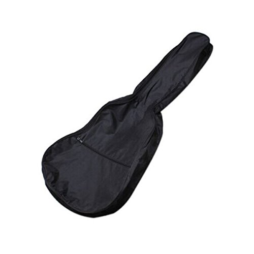 ROSENICE Sac de Guitare Imperméable avec sangle-38 pouces (noir) - Les Beatles, Paul McCartney, John Lennon, RIngo Starr, George Harrison ROSENICE Sac de Guitare Imperméable avec sangle-38 pouces (noir)