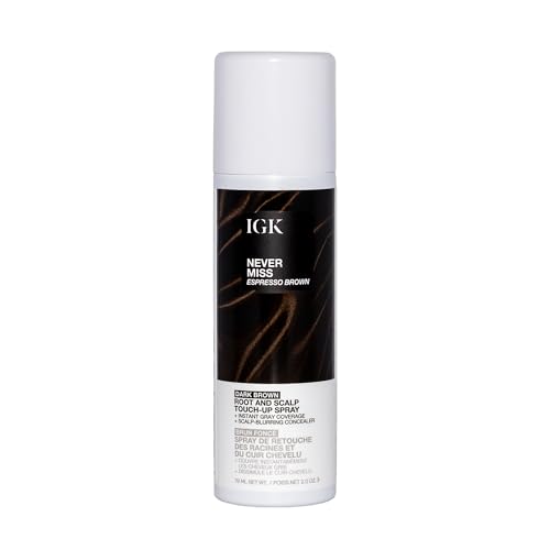 IGK Never Miss Spray Dark Brown