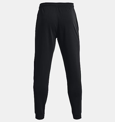 Under Armour Men's Project Rock Terry Joggers (as1, Alpha, m, Regular, Regular, Black/White - 002)2