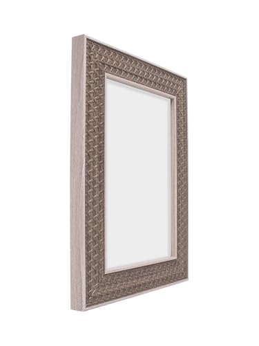 Image of GOLDEN PEACOCK Antique Sand Dune 5x7 Inch Photo Frame | Set of 1 Elegant Wall & Tabletop Picture Frame for Home Decor and Gifting
