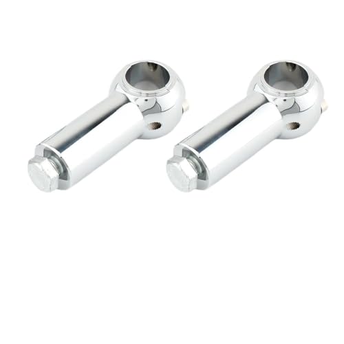 Pince de guidon moto 25mm avec rehausse de 2 pouces pour éliminer les douleurs aux épaules