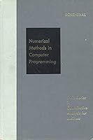 Numerical methods in computer programming, B0006BOJI2 Book Cover