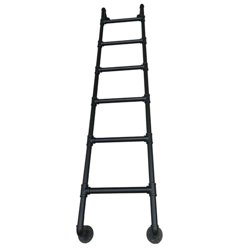 Escalera de litera de 6 peldaños con fijación de pared para escape e interiores 2