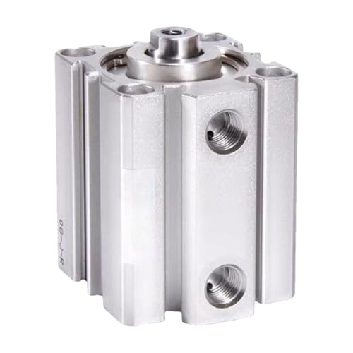 Cylindre mince SDA80X50 vérin de précision en aluminium anodisé - 3