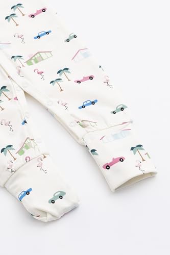Image of monica + andy On the Go Baby One Piece, 100% Organic Baby Clothes for Girls & Boys, Sizes For Preemie, Newborn, & Infant