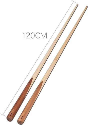 Taco de billar de 2 piezas 47 in madera de arce miniatura 5