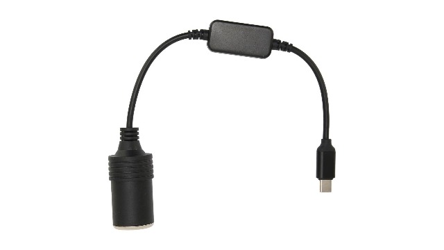 Keenso Presa Accendisigari 12V/24V Con Fusibile E Cavo 1m - Impermeabile, Per Auto, Moto E Barca