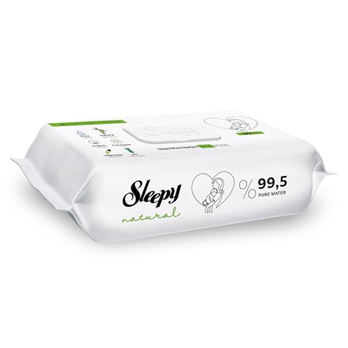 Sleepy Natural Yenidoğan Islak Bebek Bakım Havlusu 6x90 (540 Yaprak)