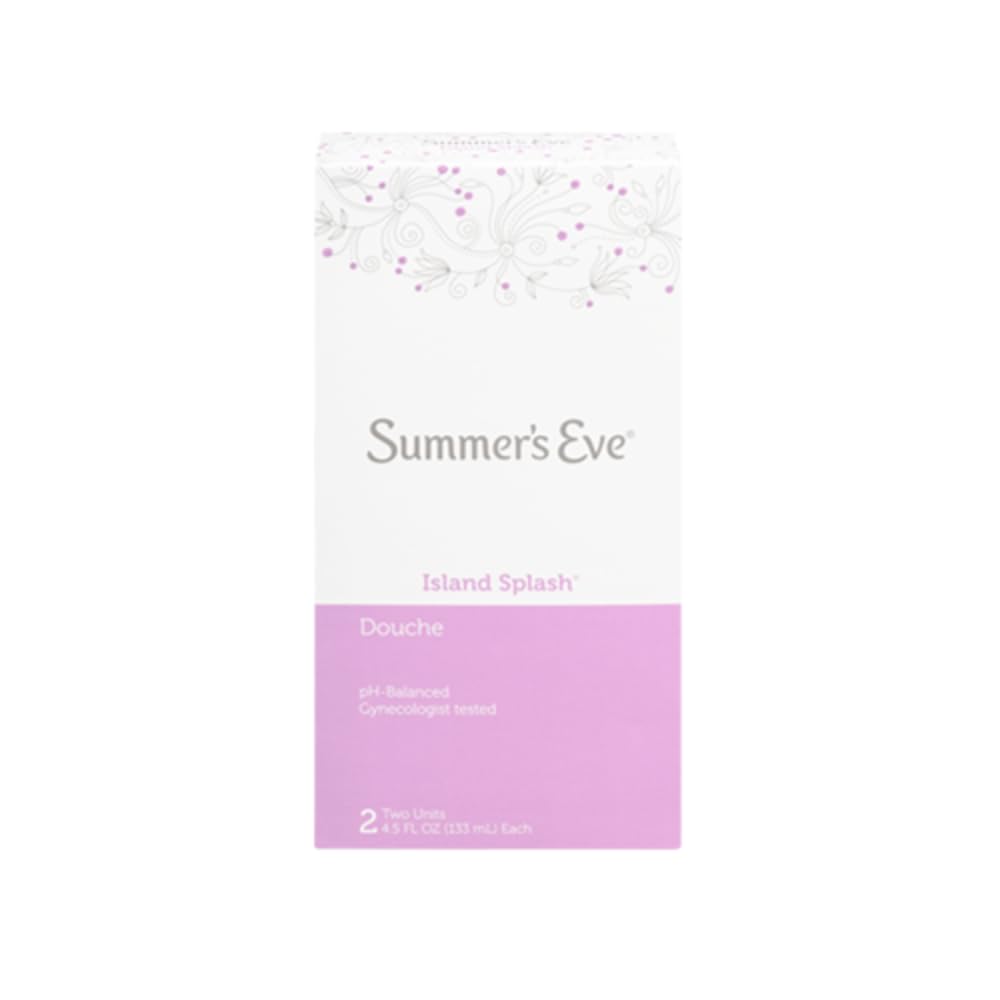 Summer's Eve Douche, Island Splash, 2 Units, 4.5 oz Each (Pack of 9)