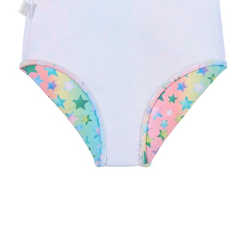 Image of Zando Girls Bathing Suit Size 2-10 Years - Cute Toddler Swimsuit Girl Adjustable One Piece Swimwear for Summer Beach Wear