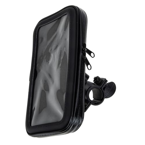 NOLITOY 防水自転車フロントバッグ 大容量携帯収納ポーチ 耐久性強い バイクナビ対応 取り付け簡単 通勤通学向け