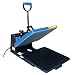 Fancierstudio DG Digital Heat Press Industrial-Quality Digital 15-by-15-Inch Sublimation T-Shirt Heat Press, Black DG Heat Press Black Blue