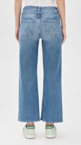 MOTHER Women's Patch Pocket Mid Rise Maven Ankle Jeans3