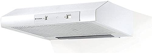 Campana extractora FABER 5605229 / Visera 741 - Campana visera 60 cm - 3 velocidades - Flujo máximo de aire 290 en m3/h - Blanco