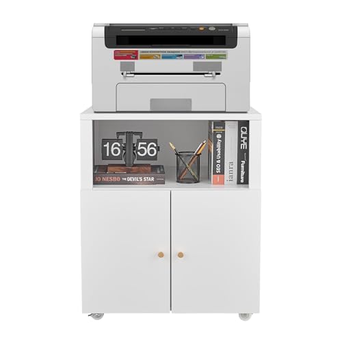 Metal Printer Cabinet with Storage, Heavy Duty 3d Printer Stand on Wheels by GarveeLife - Image 7