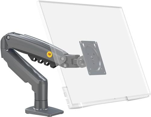 NB North Bayou F80 Adjustable Desk Mount for 4.4 to 19.8lbs Monitors with Tilt and Swivel Functions