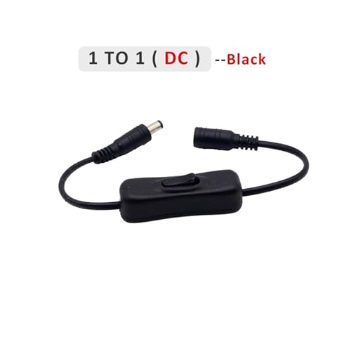 Interruptor 304 para barra de luz LED con conector DC macho hembra de 5V 3