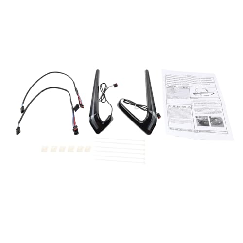 Bacar Brake Light Rear Saddlebag 1 Pair For Sport Glide (FLSB) 2018-2021 ABS Smoke